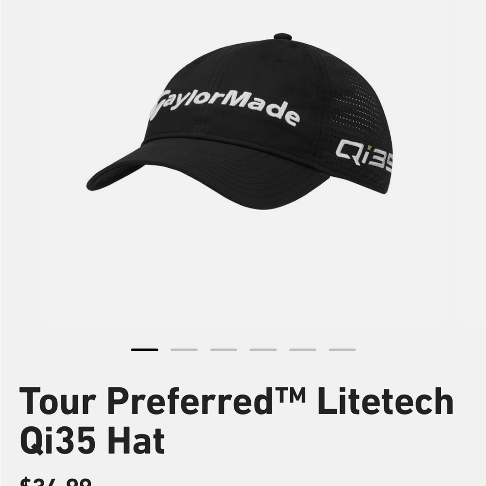 Tour Preferred™ Litetech Qi35 Hat
Black